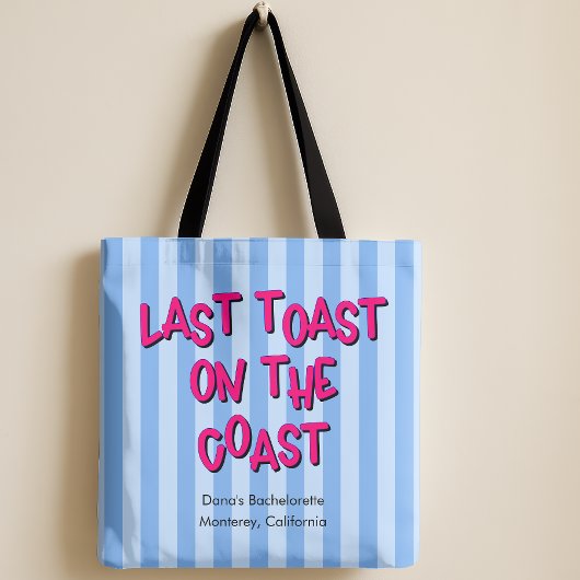 Tote Bag Dernier Toast sur la Côte Bleu + Hot Rose Bach Tri