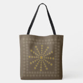 Tote Bag Dernière belle impression africaine Zebra (Dos)