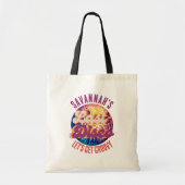 Tote Bag Dernière Disco Retro Bachelorette Bridesmaitres (Devant)