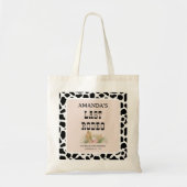 Tote Bag Dernière Fille de Rodéo Enterrement de Vie de Céli (Devant)