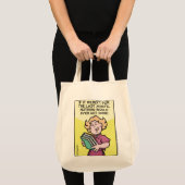 Tote Bag Dernière minute (Devant (produit))