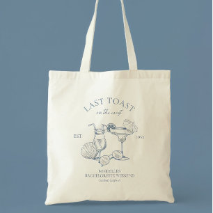 Tote Bag Dernière Toast sur la Côte Fête de Bachelorette