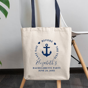 Tote Bag Dernière Voile Avant Le Veil Bachelorette Party