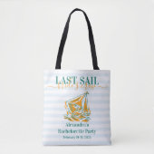Tote Bag Dernière voile avant le Veil Bachelorette Party (Devant)