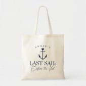 Tote Bag Dernière Voile Avant le Voile Enterrement de Vie d (Devant)
