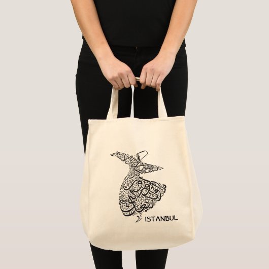 Tote Bag Derviche de tourbillonnement (Devant (produit))