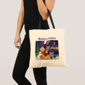 Tote Bag Des bonbons ou un sort de Webkinz Halloween (Devant (produit))