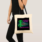 Tote Bag Des bonbons ou un sort étranger (Devant (produit))