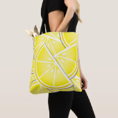Tote Bag Des coins de citron funky ! (De près)