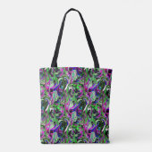 Tote Bag Des colibris en vol... (Dos)