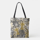 Tote Bag Des girafes dans la forêt tropicale. (Dos)