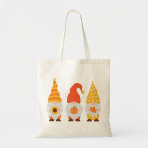 Tote Bag Des gnomes d'automne. Joli dessin animé gnomes d'