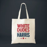 Tote Bag Des Mecs Blancs Pour Harris Election Kamala Harris<br><div class="desc">Des Mecs Blancs Pour Harris Election Kamala Harris 2024</div>