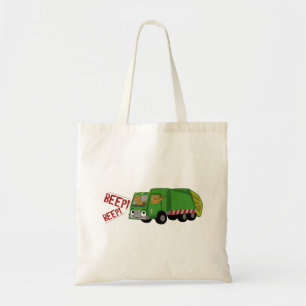 Tote Bag Des ours conduisant un camion d'ordures