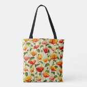 Tote Bag Des pavots brillants (Dos)