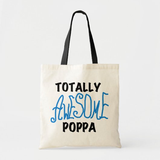 Tote Bag Des tee-shirts et cadeaux Poppa absolument géniaux (Devant)