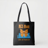 Tote Bag Description de l'activation du mode MCS Zen Papill (Devant)