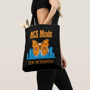 Tote Bag Description de l'activation du mode MCS Zen Papill