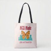 Tote Bag Description de l'activation du mode MCS Zen Papill (Devant)