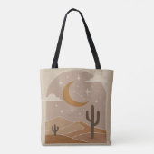 Tote Bag Désert Boho Beige (Dos)