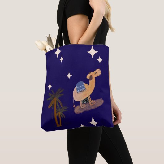Tote Bag Desert Camel (De près)