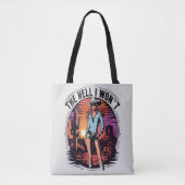 Tote Bag Desert Diva : Charme de cowgirl (Devant)