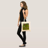 Tote Bag Desert Southwest Succulent Prickly Pear Cactus (Devant (modèle))