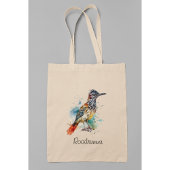Tote Bag Desert Spirit, Roadrunner en Aquarelle, coutume