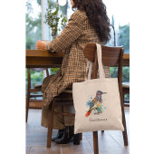 Tote Bag Desert Spirit, Roadrunner en Aquarelle, coutume