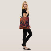 Tote Bag Desert Sun Cactus Design sud-ouest Kokopelli (Sur le modèle)