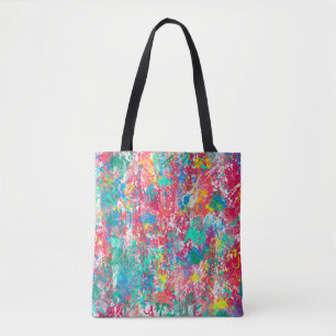 Tote Bag desi de tissu d'illustration numérique abstraite t