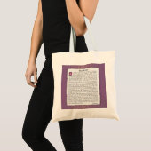 Tote Bag Desiderata - Choses désirées (Devant (produit))