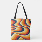 Tote Bag Design abstrait et coloré (Dos)