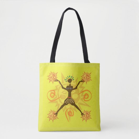 Tote Bag Design africain (Devant)
