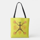 Tote Bag Design africain (Dos)