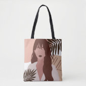 Tote Bag Design bohème (Devant)
