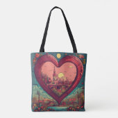 Tote Bag Design cardiaque (Dos)