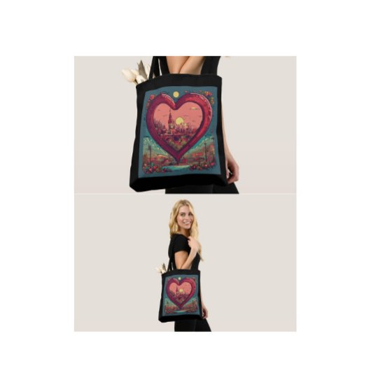 Tote Bag Design cardiaque