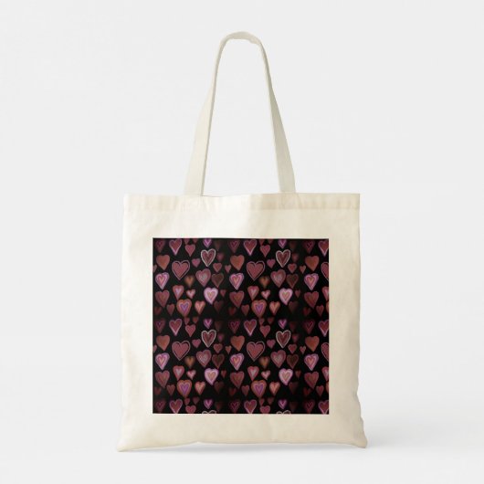 Tote Bag Design chaleureux rouge (Dos)