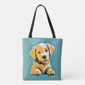 Tote Bag Design d'art chic (Dos)