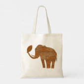 Tote Bag Design d'art tribal des éléphants (Dos)