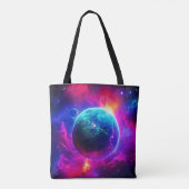 Tote Bag Design de la planète cosmique (Dos)