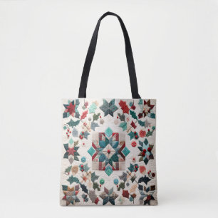 Tote Bag Design de Noël doré