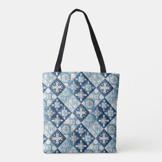 Tote Bag Design de Noël doré (Dos)