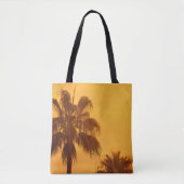 Tote Bag Design de plage de palmiers d'été (Devant)
