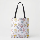 Tote Bag Design de plage simple et agréable (Devant)