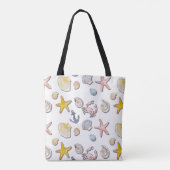 Tote Bag Design de plage simple et agréable (Dos)