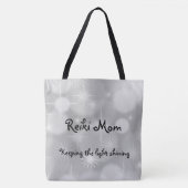 Tote Bag Design de Reiki Mom (Devant)