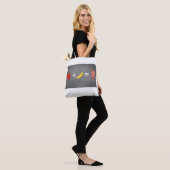 Tote Bag Design de style de vie sain (Sur le modèle)