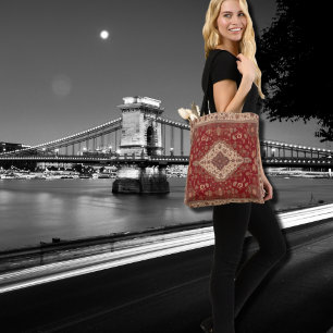 Tote Bag Design de tapis persan
